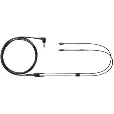 Shure EAC64BK - Kabel voor hoofdtelefoon - mini-phone stereo 3.5 mm male naar MMCX male - 1.62 m - zwart - voor Shure SE315, SE315-K Shure EAC64BK - Kabel voor hoofdtelefoon - mini-phone stereo 3.5 mm male naar MMCX male - 1.62 m - zwart - voor Shure SE315, SE315-K