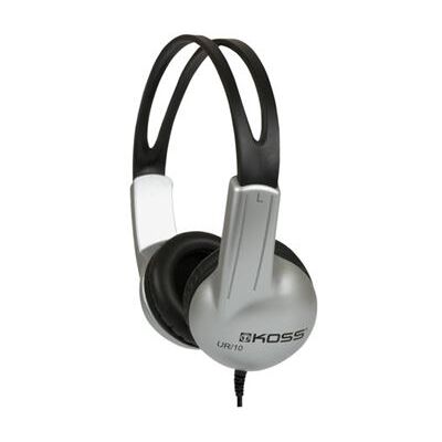 Koss UR10 - Koptelefoon - over oor - met bekabeling - 3,5 mm-stekker Koss UR10 - Koptelefoon - over oor - met bekabeling - 3,5 mm-stekker