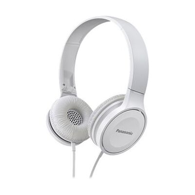 Panasonic RP-HF100E - Koptelefoon - op oor - met bekabeling - 3,5 mm-stekker - wit Panasonic RP-HF100E - Koptelefoon - op oor - met bekabeling - 3,5 mm-stekker - wit