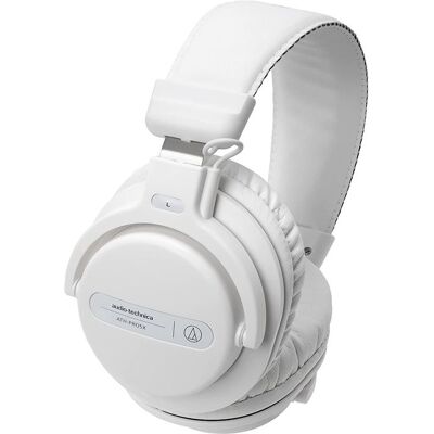 Audio-Technica ATH PRO5X - Koptelefoon - over oor - met bekabeling - 3,5 mm-stekker - wit Audio-Technica ATH PRO5X - Koptelefoon - over oor - met bekabeling - 3,5 mm-stekker - wit