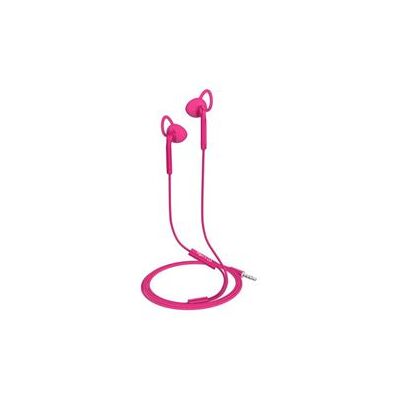 Celly UP400ACTPK - In-ear hoofdtelefoons met micro - oordopje - met bekabeling - 3,5 mm-stekker - roze Celly UP400ACTPK - In-ear hoofdtelefoons met micro - oordopje - met bekabeling - 3,5 mm-stekker - roze