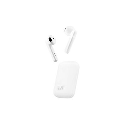 T'nB SHINY - Werkelijk draadloze koptelefoon met micro - inwendig - Bluetooth - wit T'nB SHINY - Werkelijk draadloze koptelefoon met micro - inwendig - Bluetooth - wit