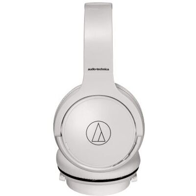 Audio-Technica ATH-S220BT - Koptelefoon met micro - op oor - Bluetooth - draadloos, met bekabeling - 3,5 mm-stekker - wit Audio-Technica ATH-S220BT - Koptelefoon met micro - op oor - Bluetooth - draadloos, met bekabeling - 3,5 mm-stekker - wit