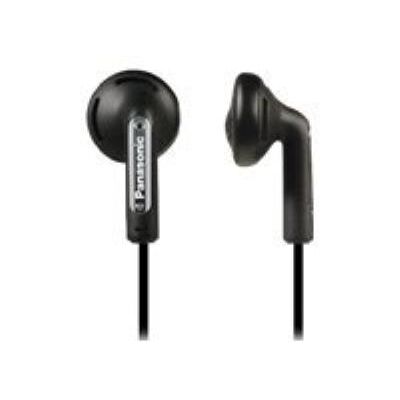 Panasonic RP-HV154E-K - Koptelefoon - oordopje - met bekabeling - 3,5 mm-stekker - zwart Panasonic RP-HV154E-K - Koptelefoon - oordopje - met bekabeling - 3,5 mm-stekker - zwart