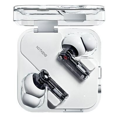 Nothing Draadloze Bluetooth In-ear hoofdtelefoon Ear met actieve ruisonderdrukking Wit Nothing Draadloze Bluetooth In-ear hoofdtelefoon Ear met actieve ruisonderdrukking Wit