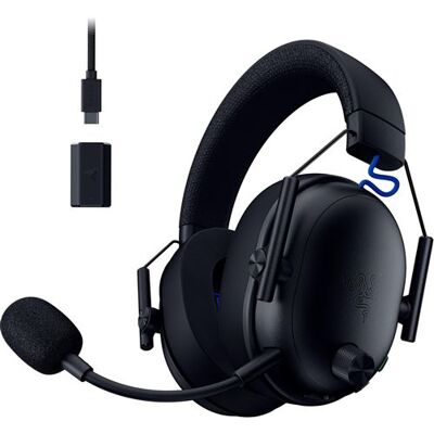 Draadloze headset Razer Blackshark V3 Zwart voor Playstation Draadloze headset Razer Blackshark V3 Zwart voor Playstation