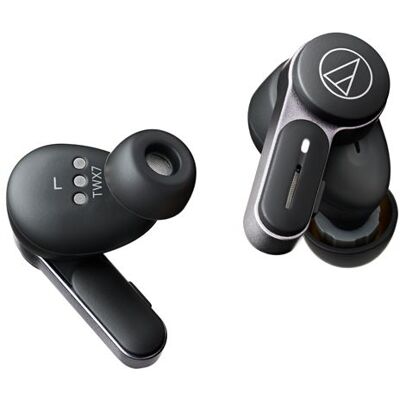 Audio-Technica Draadloze Bluetooth In-ear hoofdtelefoon ATH-TWX7BK met Actieve Ruisonderdrukking Zwart Audio-Technica Draadloze Bluetooth In-ear hoofdtelefoon ATH-TWX7BK met Actieve Ruisonderdrukking Zwart