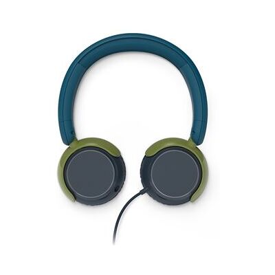 Philips Supra-aurale bedrade hoofdtelefoon 2000-serie TAK2000CT voor kinderen Kristalblauw Philips Supra-aurale bedrade hoofdtelefoon 2000-serie TAK2000CT voor kinderen Kristalblauw