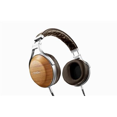Denon AH-D9200 - Koptelefoon - over oor - met bekabeling - 3,5 mm-stekker, 6,35 mm-stekker - bruin Denon AH-D9200 - Koptelefoon - over oor - met bekabeling - 3,5 mm-stekker, 6,35 mm-stekker - bruin