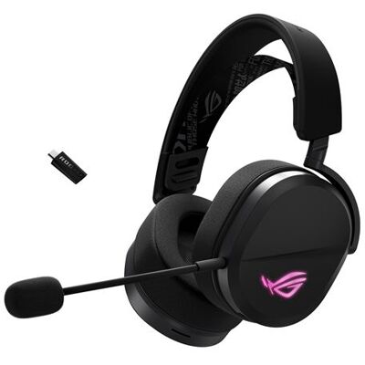 Asus Draadloze Bluetooth Gaming hoofdtelefoon Rog Pelta RGB Tri-Mode Zwart Asus Draadloze Bluetooth Gaming hoofdtelefoon Rog Pelta RGB Tri-Mode Zwart