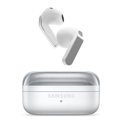 Samsung Draadloze In-Ear hoofdtelefoon Buds4 True Wireless met actieve ruisonderdrukking Wit Samsung Draadloze In-Ear hoofdtelefoon Buds4 True Wireless met actieve ruisonderdrukking Wit