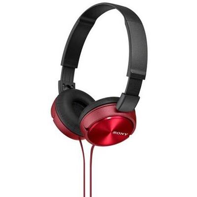 Sony Hoofdtelefoon MDR ZX310 Rood Sony Hoofdtelefoon MDR ZX310 Rood