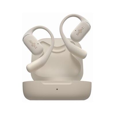 Shokz Draadloze Bluetooth In-Ear hoofdtelefoon OpenFit Beige Shokz Draadloze Bluetooth In-Ear hoofdtelefoon OpenFit Beige