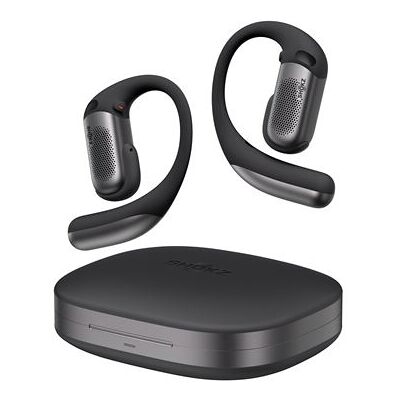 Shokz Draadloze In-Ear hoofdtelefoon OpenFit Pro True Wireless met luchtgeleiding en ruisonderdrukking Zwart Shokz Draadloze In-Ear hoofdtelefoon OpenFit Pro True Wireless met luchtgeleiding en ruisonderdrukking Zwart