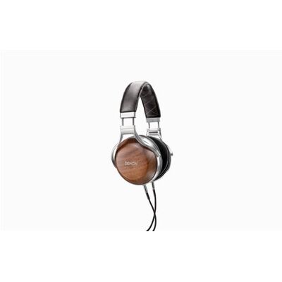 Denon AH-D7200 - Koptelefoon - over oor - met bekabeling - 3,5 mm-stekker - zwart, hout Denon AH-D7200 - Koptelefoon - over oor - met bekabeling - 3,5 mm-stekker - zwart, hout