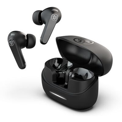 Jlab Draadloze In-Ear hoofdtelefoon JBuds Pods True Wireless met actieve ruisonderdrukking Zwart Jlab Draadloze In-Ear hoofdtelefoon JBuds Pods True Wireless met actieve ruisonderdrukking Zwart