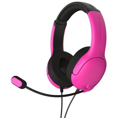 Pdp Bedrade hoofdtelefoon Airlite voor PS4 en PS5 Roze Pdp Bedrade hoofdtelefoon Airlite voor PS4 en PS5 Roze