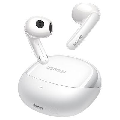 Ugreen Draadloze Bluetooth In-Ear hoofdtelefoon HiTune H6 Pro met ruisonderdrukking Wit Ugreen Draadloze Bluetooth In-Ear hoofdtelefoon HiTune H6 Pro met ruisonderdrukking Wit
