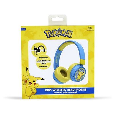Educatief en elektronisch spel Otl Pokemon Pikachu draadloze koptelefoon voor kinderen Educatief en elektronisch spel Otl Pokemon Pikachu draadloze koptelefoon voor kinderen