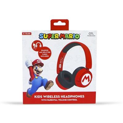 Educatief en elektronisch spel Otl Super Mario Logo Kids Draadloze Hoofdtelefoon Educatief en elektronisch spel Otl Super Mario Logo Kids Draadloze Hoofdtelefoon