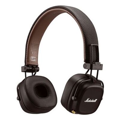 Marshall Draadloze Bluetooth Headset Major IV Bruin Exclusief Marshall Draadloze Bluetooth Headset Major IV Bruin Exclusief