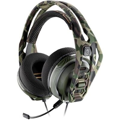 Circum-auriculaire bedrade gamingheadset Plantronics RIG 400HA Camouflage bos Circum-auriculaire bedrade gamingheadset Plantronics RIG 400HA Camouflage bos