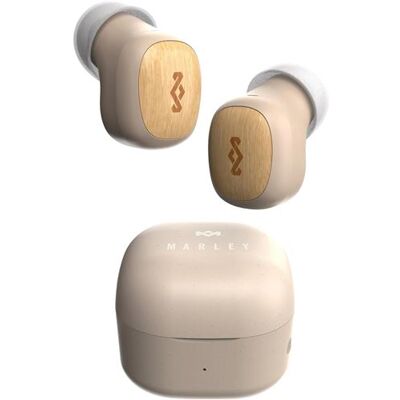 House of Marley Draadloze In-Ear hoofdtelefoon Smile Jamaica True Wireless Cream House of Marley Draadloze In-Ear hoofdtelefoon Smile Jamaica True Wireless Cream