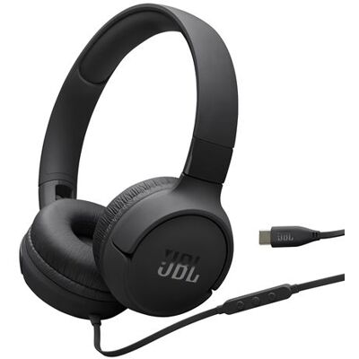 JBL Bedrade On-Ear hoofdtelefoon Tune 520C Zwart JBL Bedrade On-Ear hoofdtelefoon Tune 520C Zwart