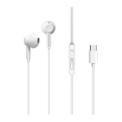 In-ear hoofdtelefoon Wefix Bedraad USB Type-C Wit In-ear hoofdtelefoon Wefix Bedraad USB Type-C Wit