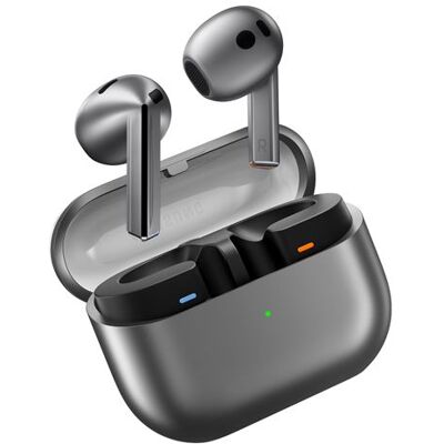 Samsung Galaxy Buds3 Draadloze Bluetooth In-ear hoofdtelefoon met Actieve Ruisonderdrukking Zilver Samsung Galaxy Buds3 Draadloze Bluetooth In-ear hoofdtelefoon met Actieve Ruisonderdrukking Zilver