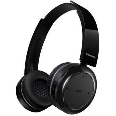 Panasonic RP-BTD5 - Headset - op oor - Bluetooth - draadloos - NFC - zwart Panasonic RP-BTD5 - Headset - op oor - Bluetooth - draadloos - NFC - zwart