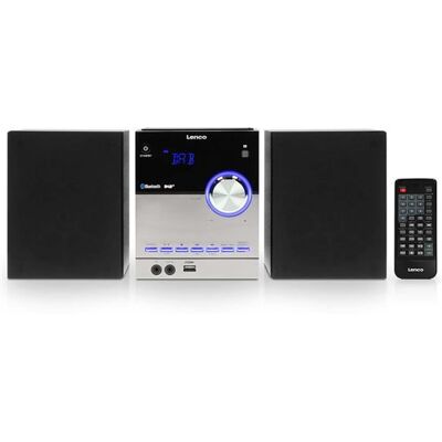 Lenco HiFi installatie DAB+ MC-150 Bluetooth CD USB Lenco HiFi installatie DAB+ MC-150 Bluetooth CD USB