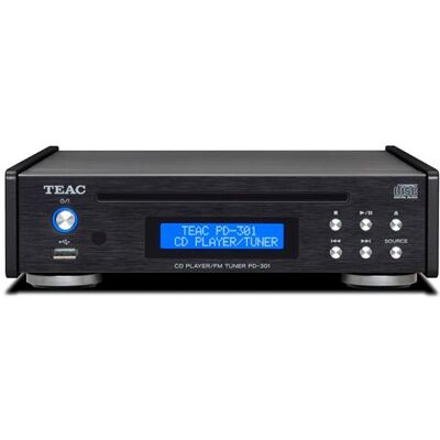 Teac CD Deck PD-301 DAB-X-B Zwart Teac CD Deck PD-301 DAB-X-B Zwart