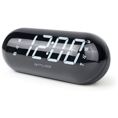 Muse Wekkerradio M-19 GL Zwart Muse Wekkerradio M-19 GL Zwart
