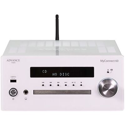 Advance Paris Hi-Fi-versterker MyConnect 60 Wit Advance Paris Hi-Fi-versterker MyConnect 60 Wit