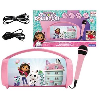 Lexibook Gabby's Dollhouse - Luidspreker - voor draagbaar gebruik - draadloos - Bluetooth Lexibook Gabby's Dollhouse - Luidspreker - voor draagbaar gebruik - draadloos - Bluetooth