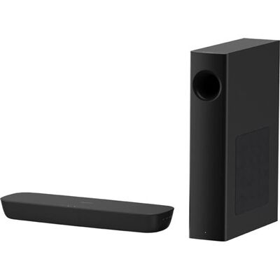 Panasonic SC-HTB250 - Geluidsbalksysteem - voor thuisbioscoop - 2.1-kanaal - draadloos - Bluetooth - 120 Watt (Totaal) Panasonic SC-HTB250 - Geluidsbalksysteem - voor thuisbioscoop - 2.1-kanaal - draadloos - Bluetooth - 120 Watt (Totaal)