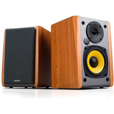 Edifier Bluetooth luidsprekers R1010BT Hout - Verkocht per paar Edifier Bluetooth luidsprekers R1010BT Hout - Verkocht per paar