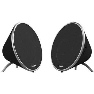 Altec Lansing Twin - Luidsprekers - draadloos - Bluetooth - 5 watt - zwart Altec Lansing Twin - Luidsprekers - draadloos - Bluetooth - 5 watt - zwart