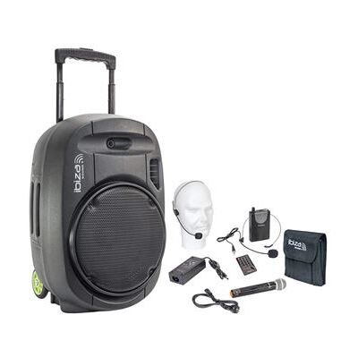Ibiza Sound PORT15VHF-MKII - Luidspreker - voor PA-systeem - draadloos - Bluetooth - 400 Watt - 2-weg Ibiza Sound PORT15VHF-MKII - Luidspreker - voor PA-systeem - draadloos - Bluetooth - 400 Watt - 2-weg
