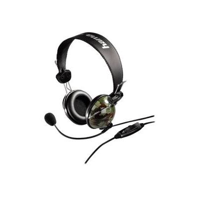 Hama PC Headset Woodland - Headset - over oor - met bekabeling Hama PC Headset Woodland - Headset - over oor - met bekabeling