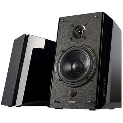 Edifier Connected Hi-Fi luidspreker R2000DB Zwart Glanzend Edifier Connected Hi-Fi luidspreker R2000DB Zwart Glanzend