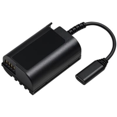 Panasonic Direct Power Coupler voor GH7 Hybride Camera Zwart Panasonic Direct Power Coupler voor GH7 Hybride Camera Zwart
