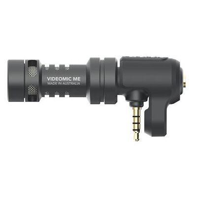 Rode Cardioïde microfoon VideoMic Me Zwart Rode Cardioïde microfoon VideoMic Me Zwart