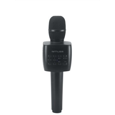 Muse Karaokemicrofoon M-1018MRW Bluetooth Zwart Muse Karaokemicrofoon M-1018MRW Bluetooth Zwart