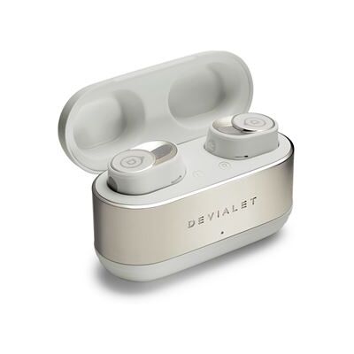 Draadloze Bluetooth-oortjes Devialet Gemini II met ruisonderdrukking Light Pearl Draadloze Bluetooth-oortjes Devialet Gemini II met ruisonderdrukking Light Pearl