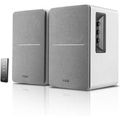 Edifier Connected Hi-Fi Speakers R1280T Zilver Wit - Verkocht per paar Edifier Connected Hi-Fi Speakers R1280T Zilver Wit - Verkocht per paar