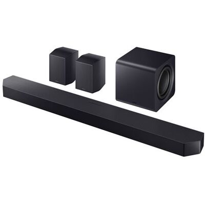 Samsung Soundbar Q-Series HW-Q990H Dolby Atmos 11.1.4-kanalen Titanium zwart Samsung Soundbar Q-Series HW-Q990H Dolby Atmos 11.1.4-kanalen Titanium zwart