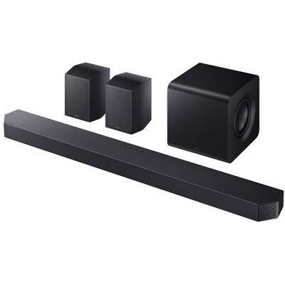 Samsung SoundbarQ-Series HW-Q930H Dolby Atmos 9.1.4-kanaals Titaniumzwart Samsung SoundbarQ-Series HW-Q930H Dolby Atmos 9.1.4-kanaals Titaniumzwart