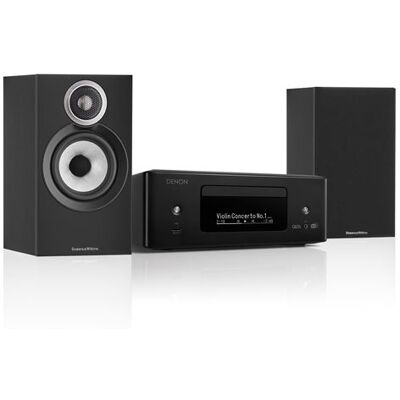 Denon Bowers & Wilkins Luidspreker Pack RCD-N12DAB + BW607BK Denon Bowers & Wilkins Luidspreker Pack RCD-N12DAB + BW607BK